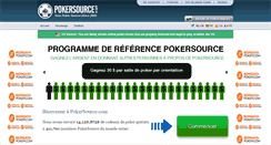 Desktop Screenshot of fr.pokersource.com